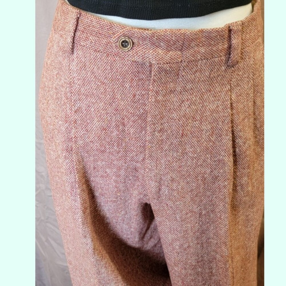 FABULOUS 3-PIECE VINTAGE TWEED SUIT 1970'S ERA - Picture 5 of 11